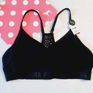 Victoria's Secret PINK Sport Ultimate Lightly Lined Sports Bra Size Large